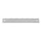 Gliderite Hardware 7-1/4 in. Satin Nickel Squared Back Plate 6-1/4 in. Center to Center - 7342-160-SN 7342-160-SN-1 - alternate 1